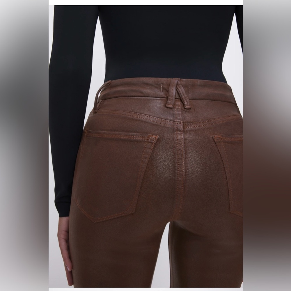 NWT! Good American
GOOD LEGS COATED STRAIGHT JEANS WOMENS SIZE 2 LIGHT MOCHA - Picture 2 of 4